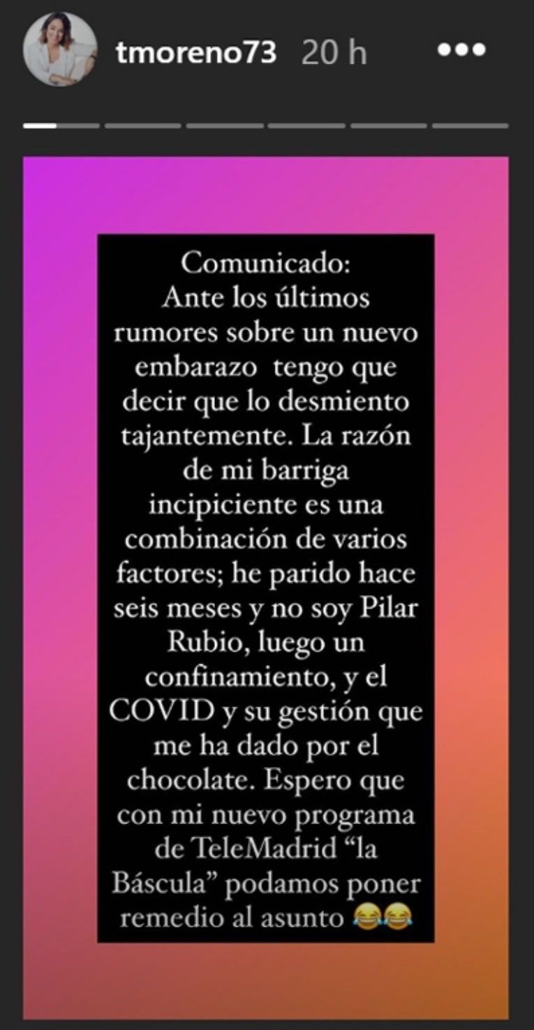 toñi moreno instagram stories