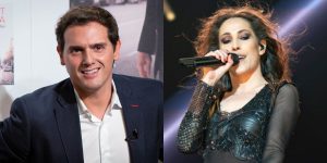 Malú y Albert Rivera collage