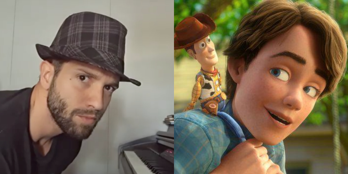 Pablo Alborán como Andy, de Toy Story
