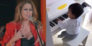 Pastora Soler y su hija Vega al piano