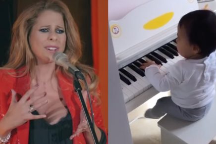 Pastora Soler y su hija Vega al piano