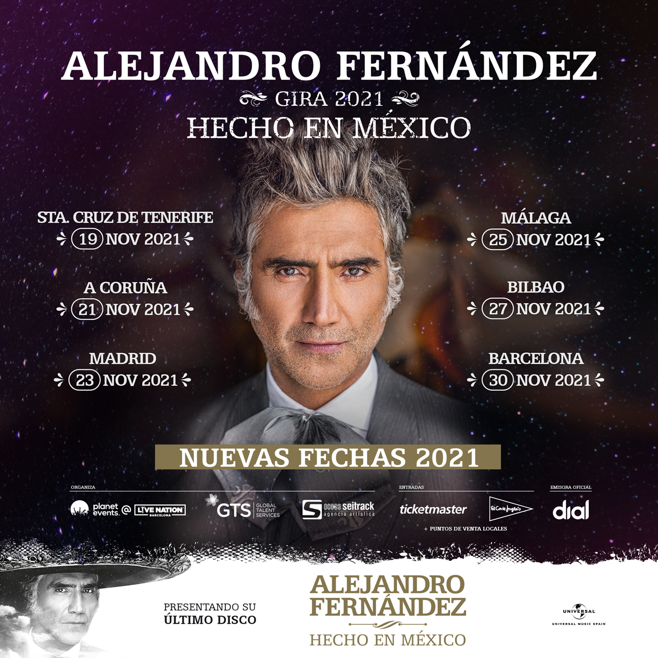Hecho en México, el último proyecto discográfico de Alejandro Fernández