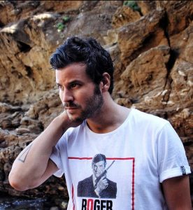 Guillermo Bárcenas, integrante de Taburete