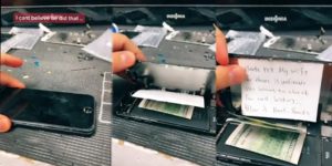 Ofrece un soborno para que no le arreglen el Iphone y que su mujer no recupere el historial de llamadas