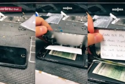 Ofrece un soborno para que no le arreglen el Iphone y que su mujer no recupere el historial de llamadas