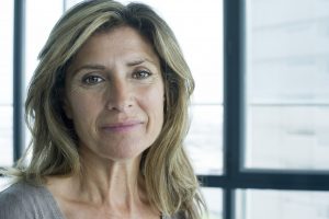 Smiling woman, portrait