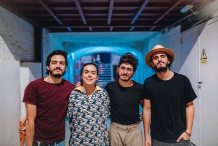 La banda colombiana Morat formada por Juan Pablo Villamil, Juan Pablo Isaza, Martín Vargas y Simón Vargas