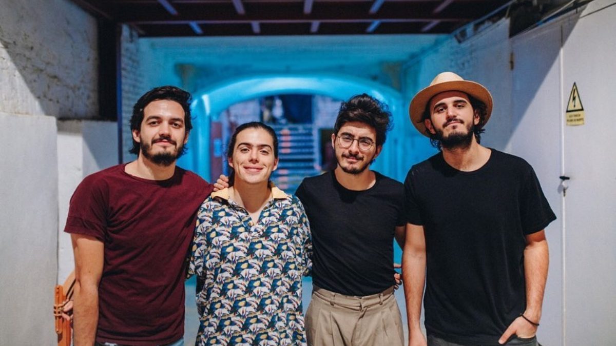 La banda colombiana Morat formada por Juan Pablo Villamil, Juan Pablo Isaza, Martín Vargas y Simón Vargas