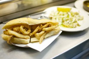 bocadillo de calamares