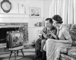 televisión blanco y negro