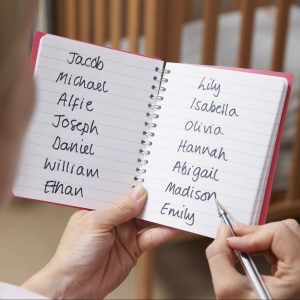 Lista nombres bebé