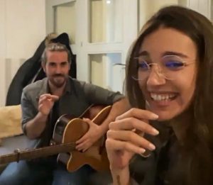 ana guerra andrés suárez colaboración