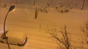 TQ mensaje sobre la nieve tuit viral