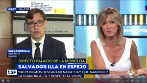 Susanna Griso Salvador Illa