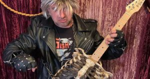 prince midnight guitarra esqueleto