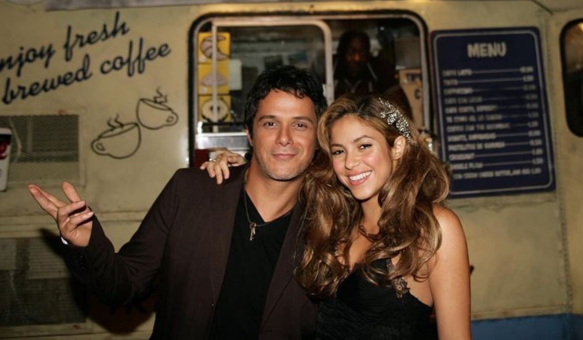 Shakira y Alejandro Sanz