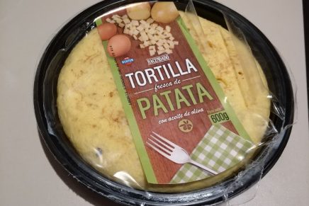 Tortilla de patata Hacendado de Mercadona