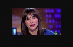 Beatriz Montañez cuando presentaba El Intermedio