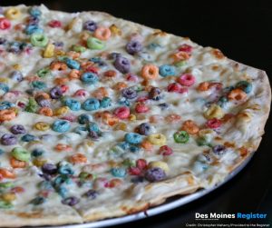 Pizza con cereales