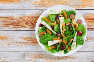 Ensalada de espinacas