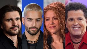 shakira carlos vives juanes y maluma