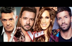 Malú, Luis Fonsi, Alejandro Sanz y Pablo Alborán