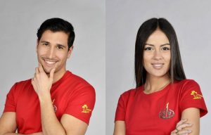 Gianmarco y Melyssa en supervivientes