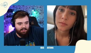 Aitana con Ibai Llanos