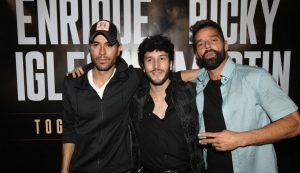 Enrique Iglesias, Ricky Martin y Sebastián Yatra