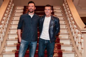 Antonio Banderas y Pablo Puyol