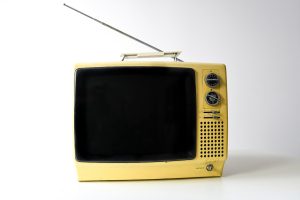 Vintage tv set
