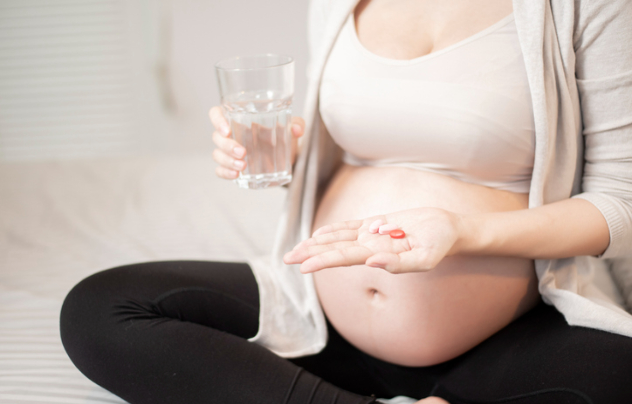 embarazada pastilla