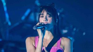Aitana en un concierto en directo