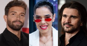 collage Beatriz Luengo, Juanes y Pablo Alborán