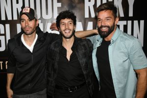 Sebastian Yatra, Enrique Iglesias y Ricky Martin