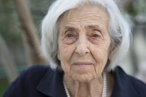 Senior woman portrait