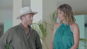 Gonzalo montoya y Sandra Barneda en La isla de las tentaciones