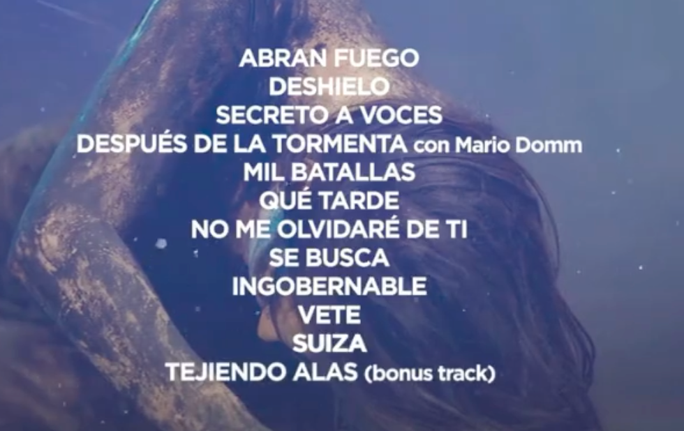 tracklist malú