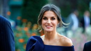 La Reina Letizia con coleta