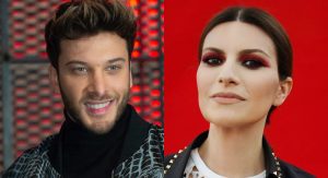 Blas Cantó y Laura Pausini