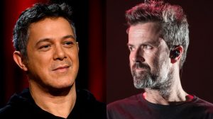 Pau donés y Alejandro Sanz. Colaboraciones especiales de Jarabe de Palo