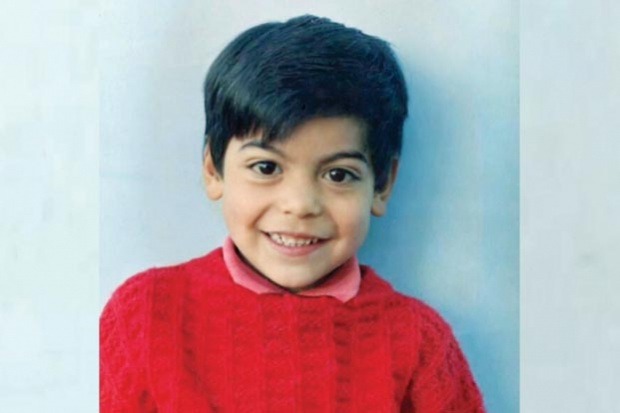 Carlos Rivera de pequeño