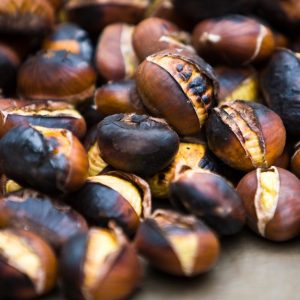Castañas asadas