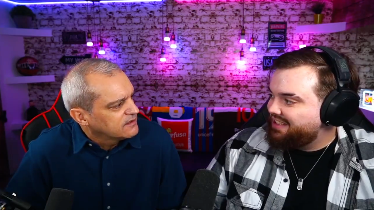 Ramón García e Ibai Llanos