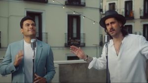 Melendi y Carlos Rivera