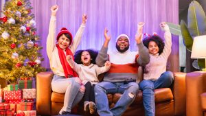 Navidad television familia disney+