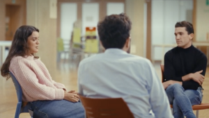 Amaia Romero y Jaime Lorente en "Salvados"