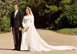 La Infanta Cristina e Iñaki Urdangarin, el día de su boda.