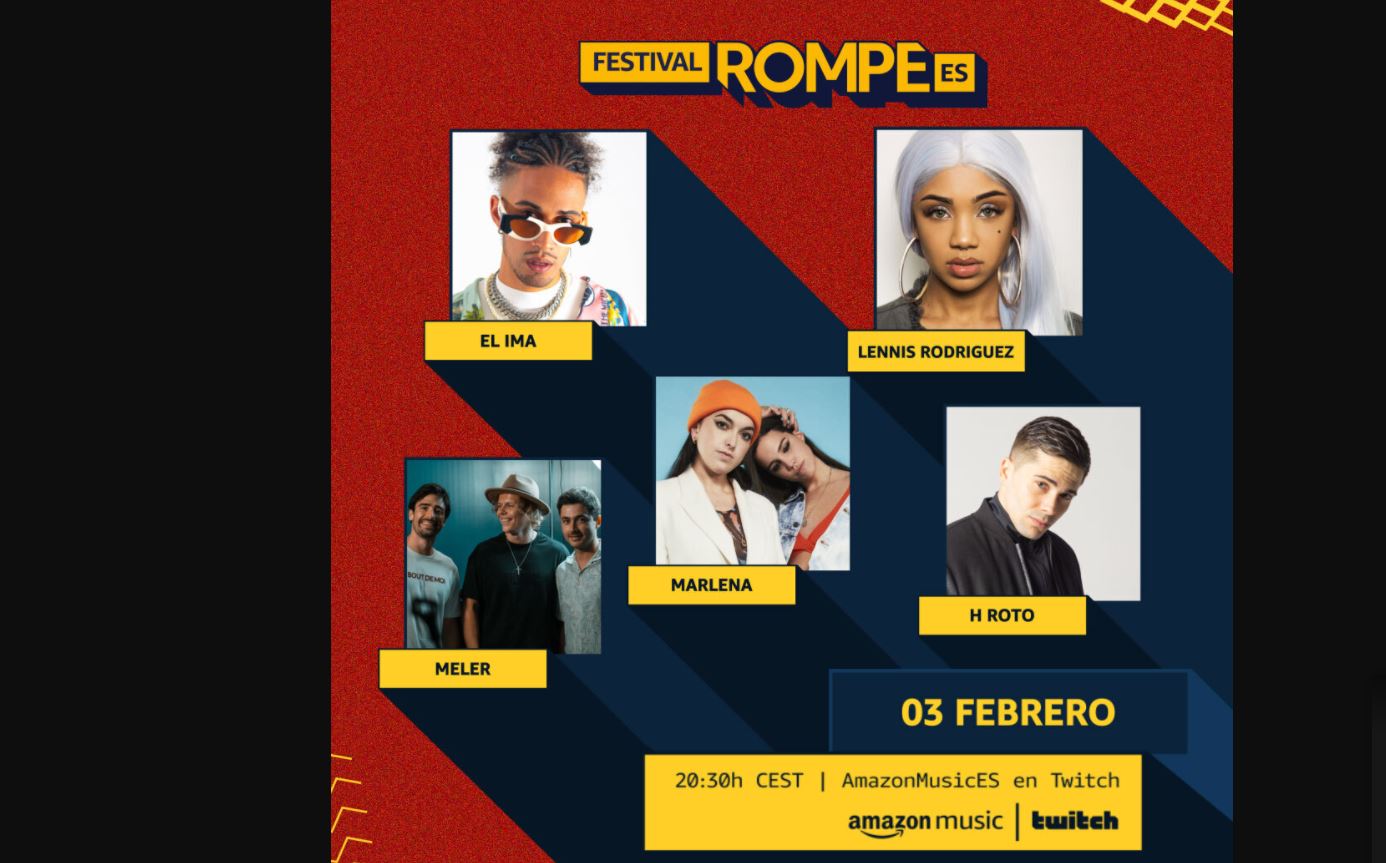 Rompe es: los nuevos talentos emergentes celebran su primer festival con Amazon Music
