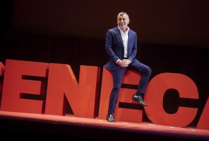 Jorge Javier en el estreno de "Desmontando a Séneca"